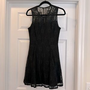 Banana Republic Black Lace Dress